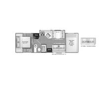 2023 Thor Chateau Ford 28Z Class C at Riverside Camping Center STOCK# P9869 Floor plan Image