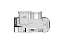 2020 Thor Motor Coach Compass Ford Transit 23TW Class B Plus at Riverside Camping Center STOCK# C0671A Floor plan Image