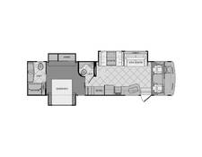 2014 Fleetwood Bounder Classic 36R Class A at Riverside Camping Center STOCK# P7212A Floor plan Image