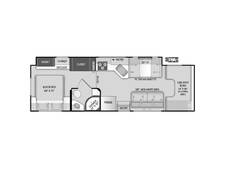 2021 Thor Chateau Ford 31WV Class C at Riverside Camping Center STOCK# C0567C Floor plan Image