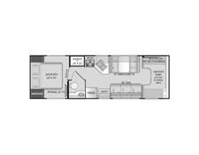 2022 Thor Chateau 28A Class C at Riverside Camping Center STOCK# P9128C Floor plan Image