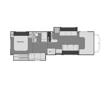 2021 Coachmen Freelander Ford E-450 31BH Class C at Riverside Camping Center STOCK# P9913A Floor plan Image